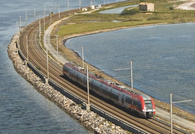 Cartographie des risques du projet de ligne nouvelle Montpellier - Perpignan